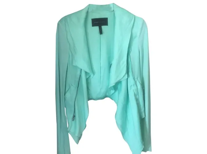 Bcbg Max Azria Chaqueta Verde 